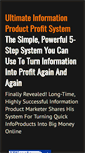 Mobile Screenshot of infoproductcreator.com